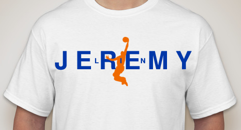 Design Your Own Jeremy Lin T-Shirt