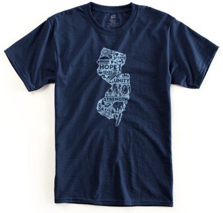 Sandy Relief T-Shirt - Support NJ Shore
