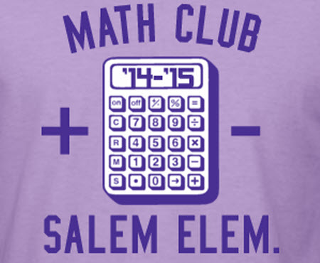 Salem Elementary Math Club Design Template