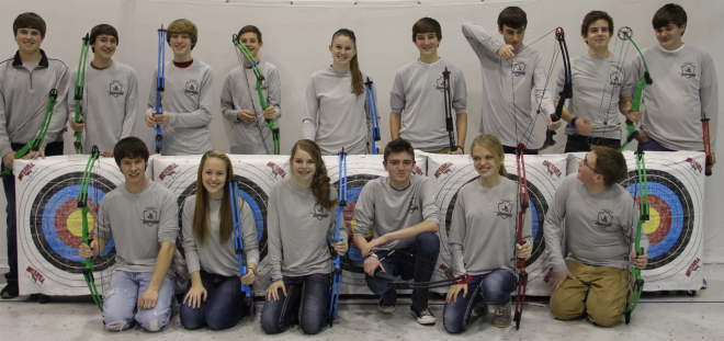 archery team photo 