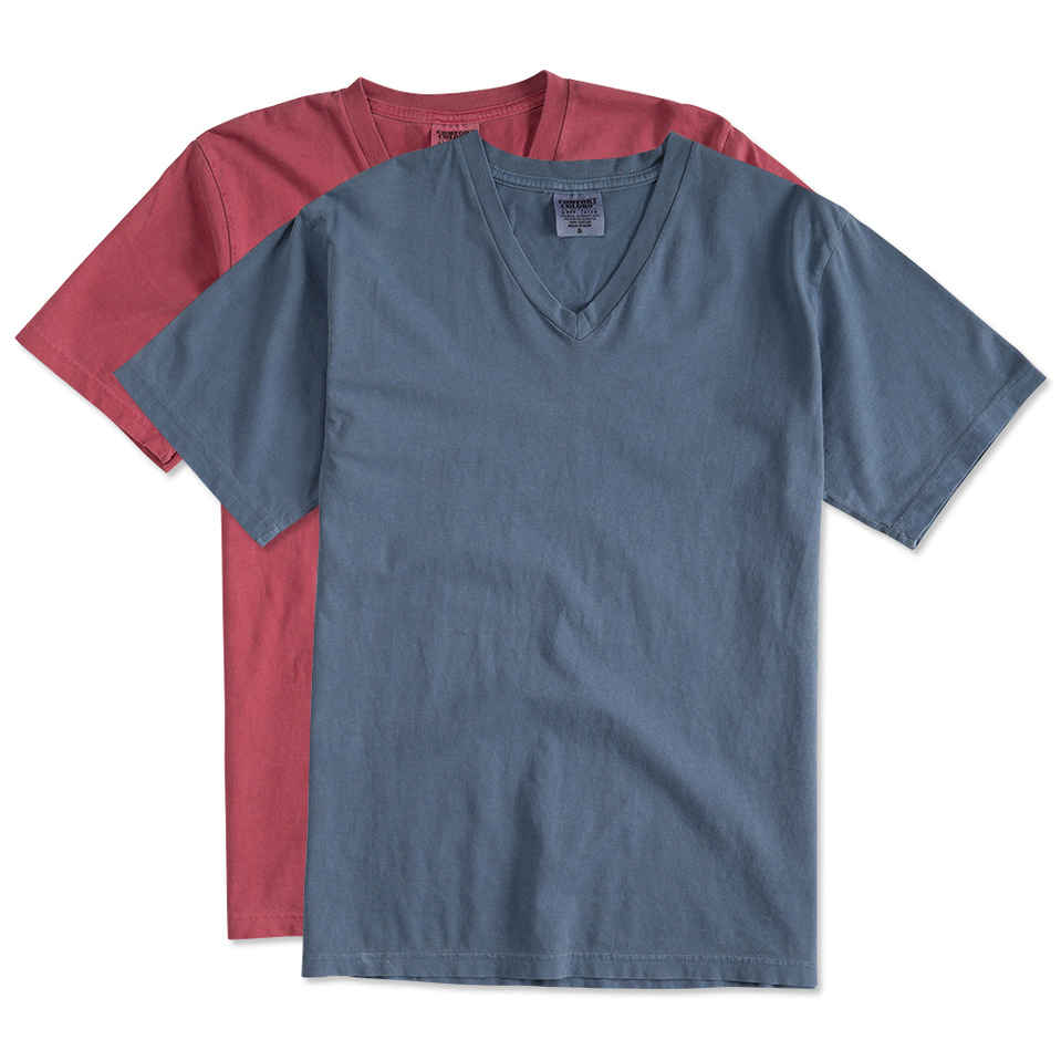 comfort-colors-100-cotton-v-neck-t-shirt