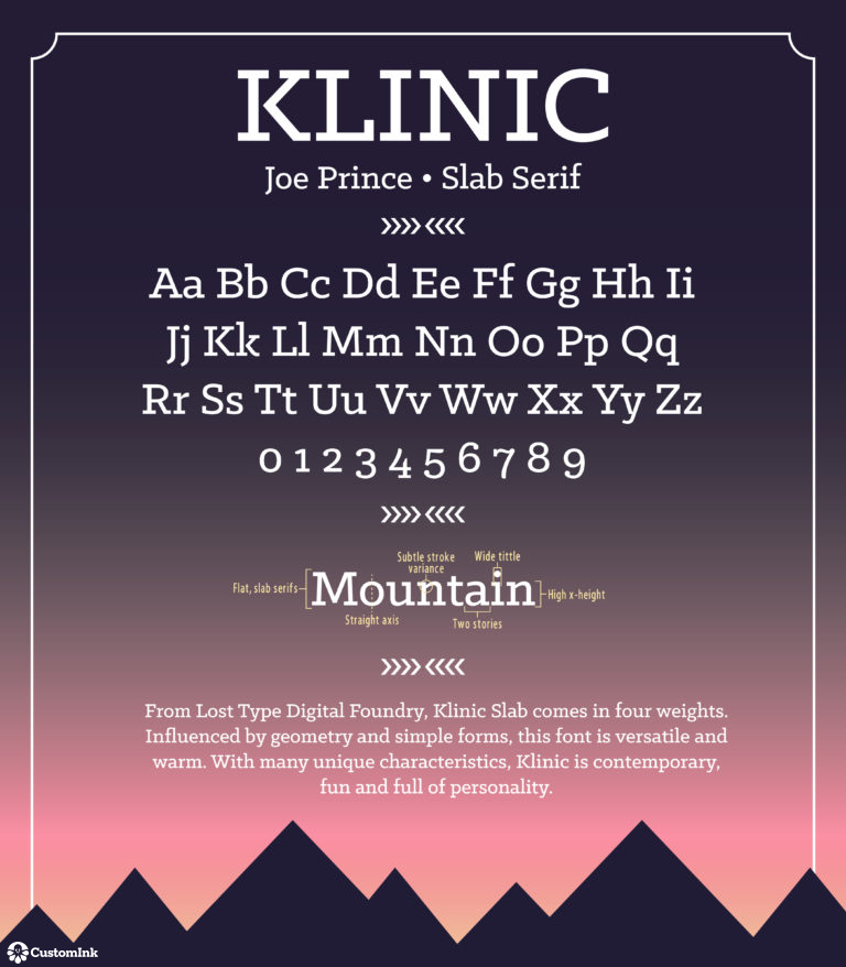 klinic-font-of-the-week