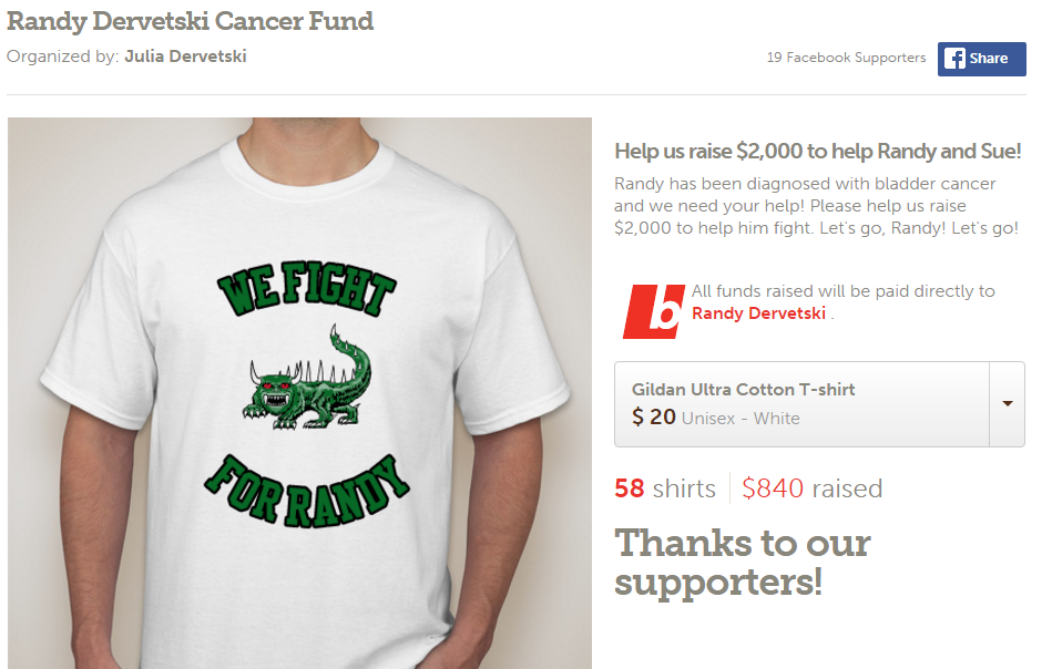 randy cancer fund