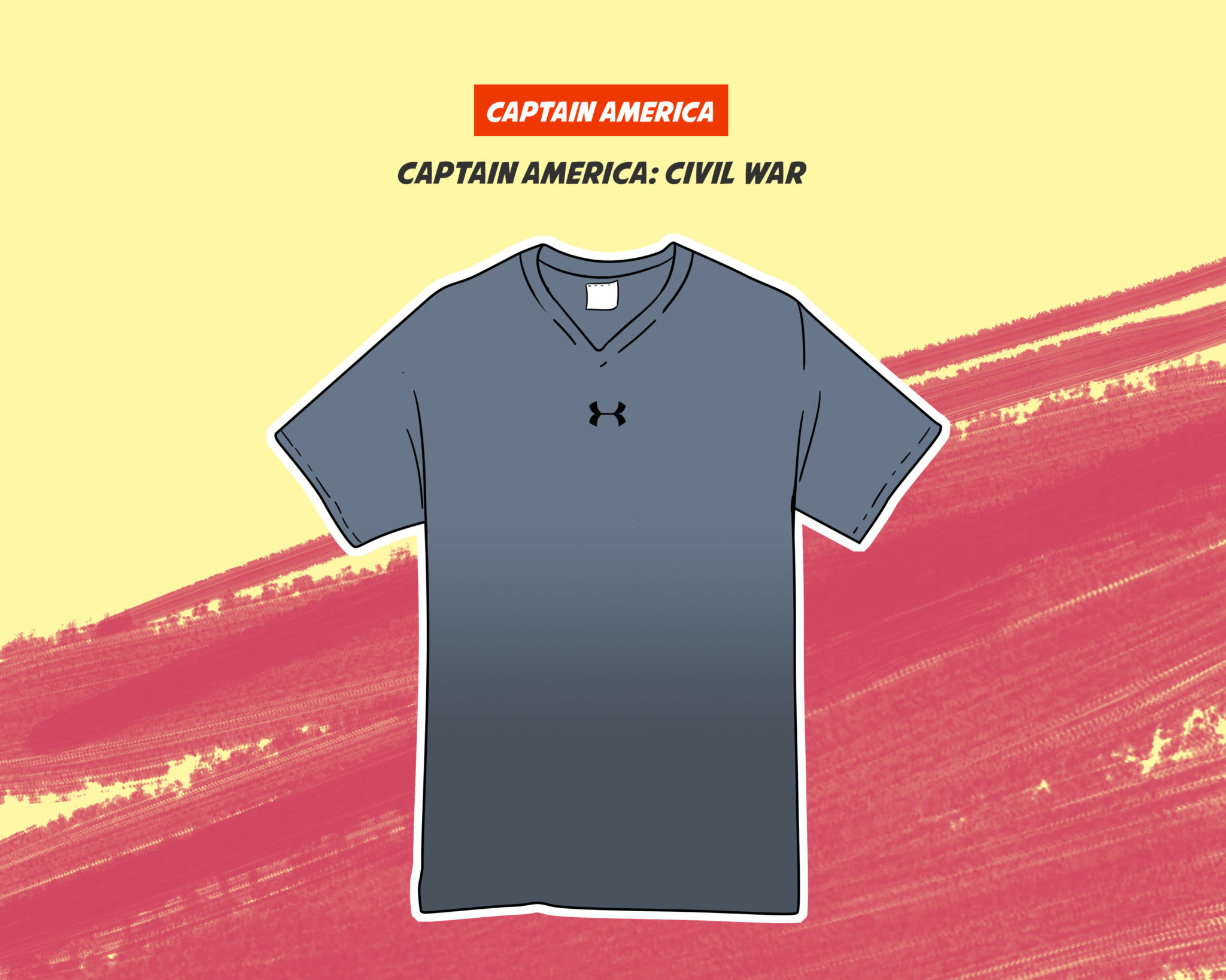 captain america winter soldier under armour shirt