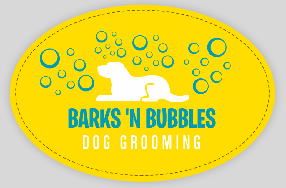 custom sticker for a dog groomer