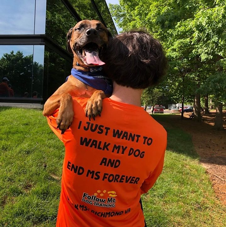 follow me dog training