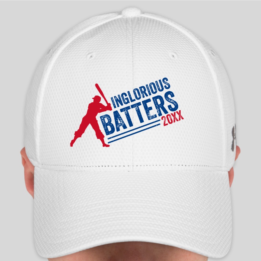custom hat design with inglourious basterds themed design