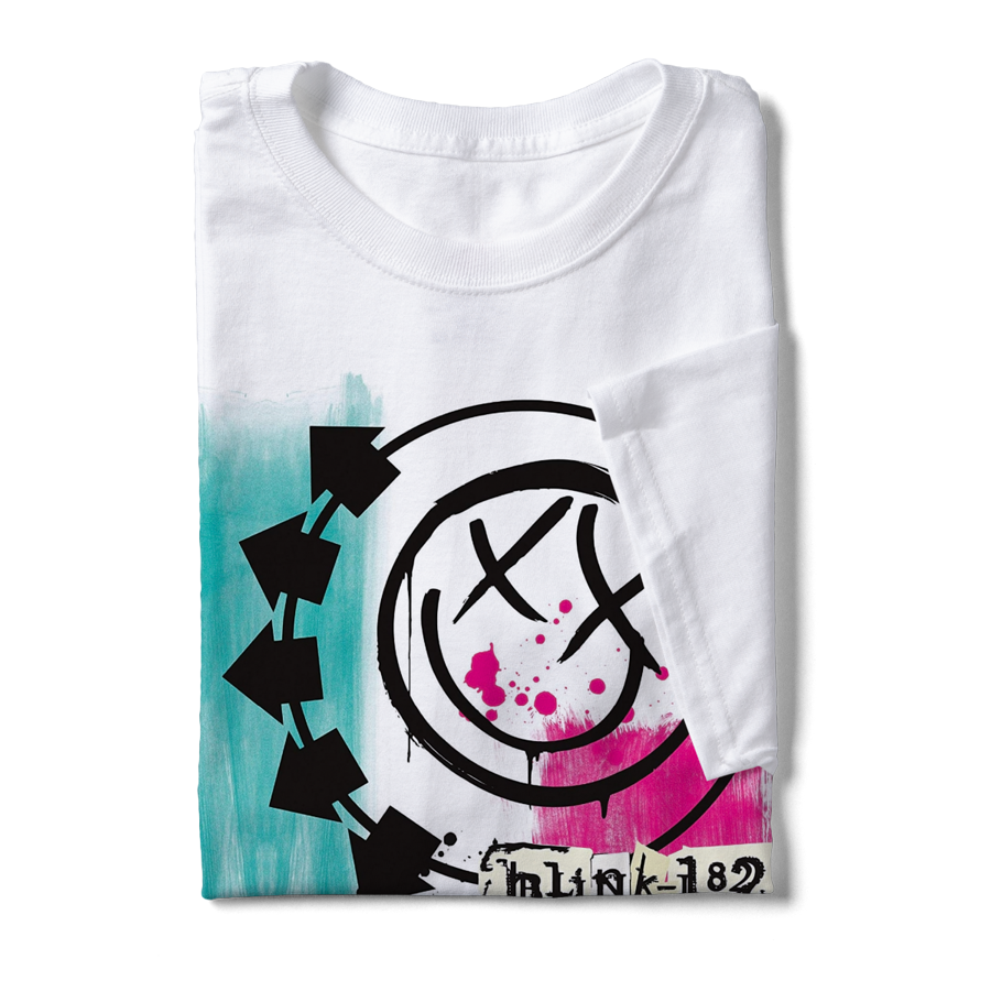 Blink-182 logo t-shirt