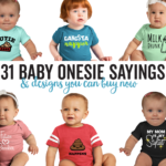 31 Baby Onesie Sayings & Designs You Can Buy Now
