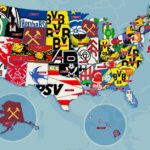 US Soccer Fandom vs. European Football Fandom (Mapped)
