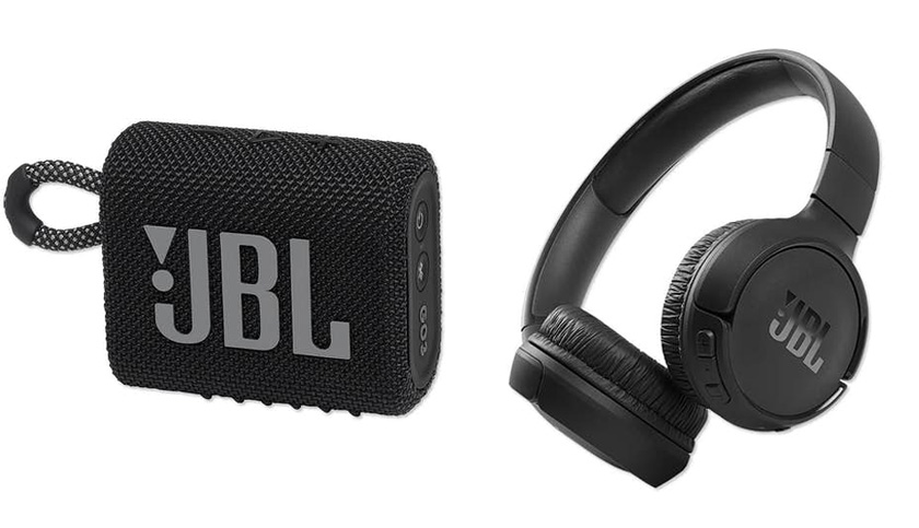 Custom speaker and custom headphones from JBL