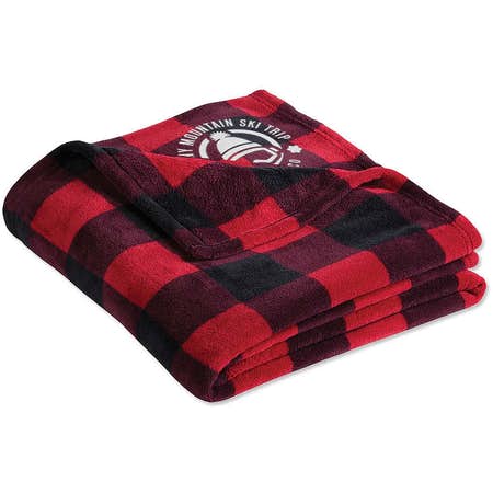 Port Authority Ultra Plush Blanket, a custom blanket