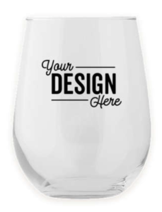 Remind your clients and employees that there's always something to cheers about with the 17 oz. Stemless Wine Glass.