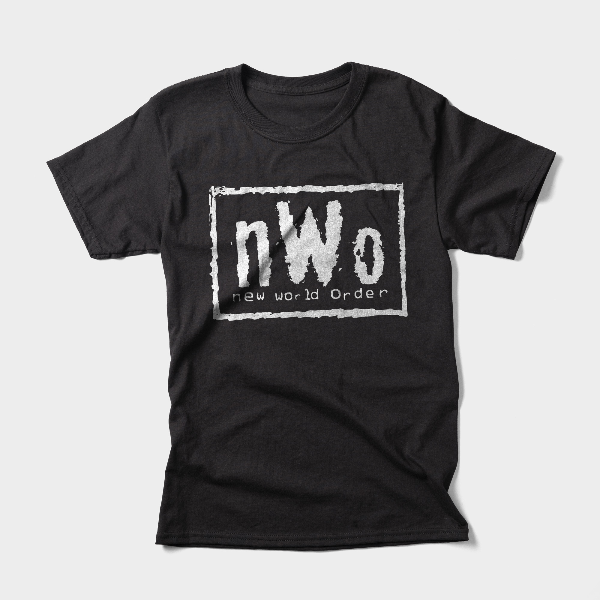 New World Order's t-shirt logo didn't need to be flashy to make an impact on the entire sport.
