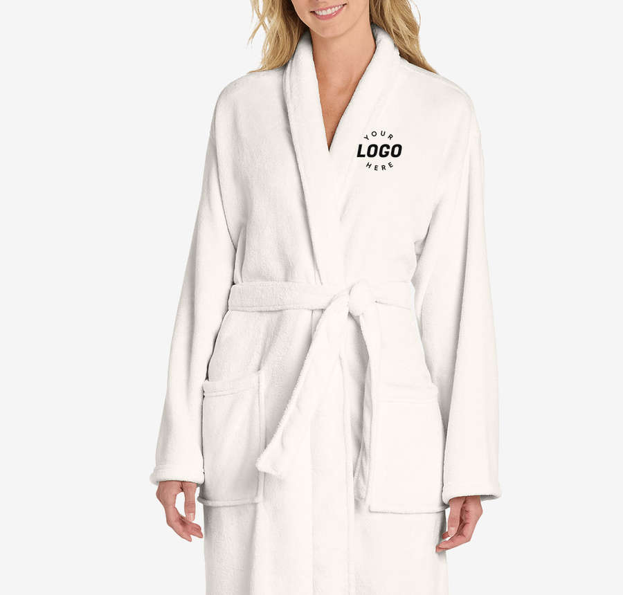 Port Authority Plush Microfleece Shawl Collar Robe